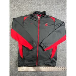 Nike Dri Fit Arkansas Razorbacks full zip jacket size M